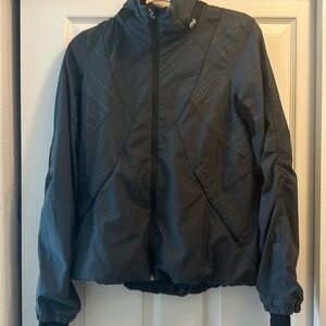Rare vintage Lululemon track jacket/windbreaker, hidden hood!